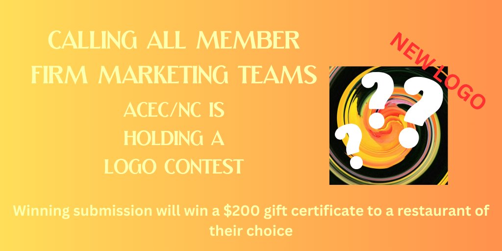 ACEC_NC's tweet image. ACEC/NC member firms, calling all designers! Craft our new logo &amp;amp; be our brand hero 🌟. Win big, gain exposure &amp;amp; show off your skills! 🏆 #LogoContest #DesignWin #ACECNC

For details: conta.cc/49mfWUp
