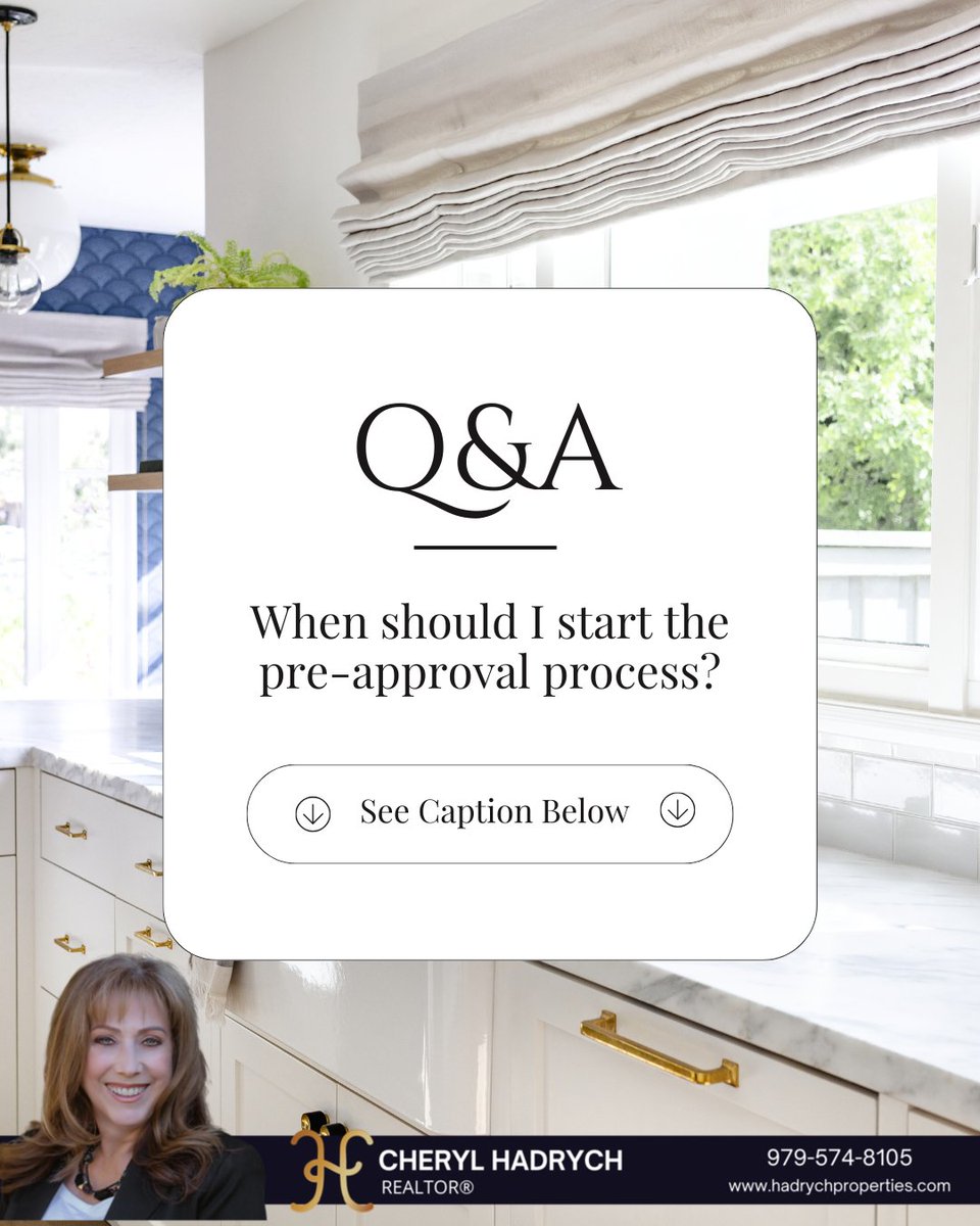 HadrychCheryl's tweet image. 💖🏡 Start this love affair with your future home by getting pre-approved early! #DreamHomeJourney #PreApprovalProcess #ConfidentHomeBuyer #BeginWithPreApproval #HeartfeltHomes