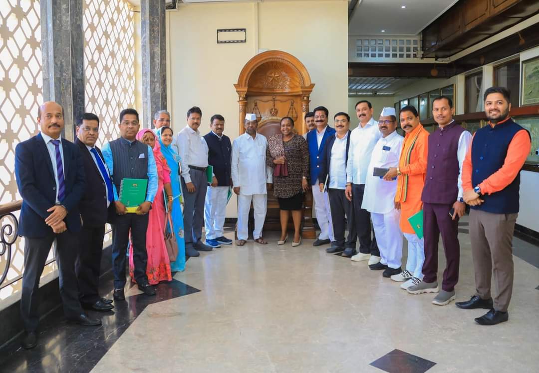HonWangari's tweet photo. Today i represented the Speaker of The @NAssemblyKE  @HonWetangula in welcoming a delegation of the Maharashtra Legistlative Assembly of India led by their Deputy Speaker Shri Narhari Sitaram. https://t.co/3bumENlxkH