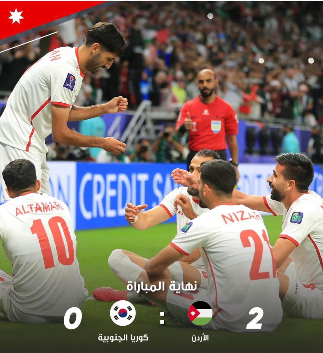 basbous2000's tweet photo. للتَّاريخ.. 🇯🇴

#النشامى https://t.co/PP2z08AUPo