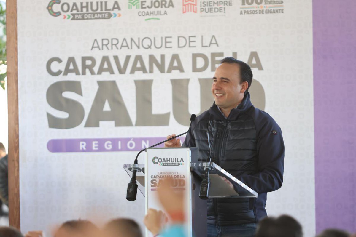 manolojim's tweet photo. En #Torreón, en la Col. Vencedora, arrancamos junto con mi amigo, el alcalde @RomanCepeda y nuestro gran equipo el proyecto de la “Caravana de la Salud" que llegará a los 38 municipios del estado. A través de la estrategia social #MejoraCoahuila (1/2) https://t.co/SWBGTFL8R3