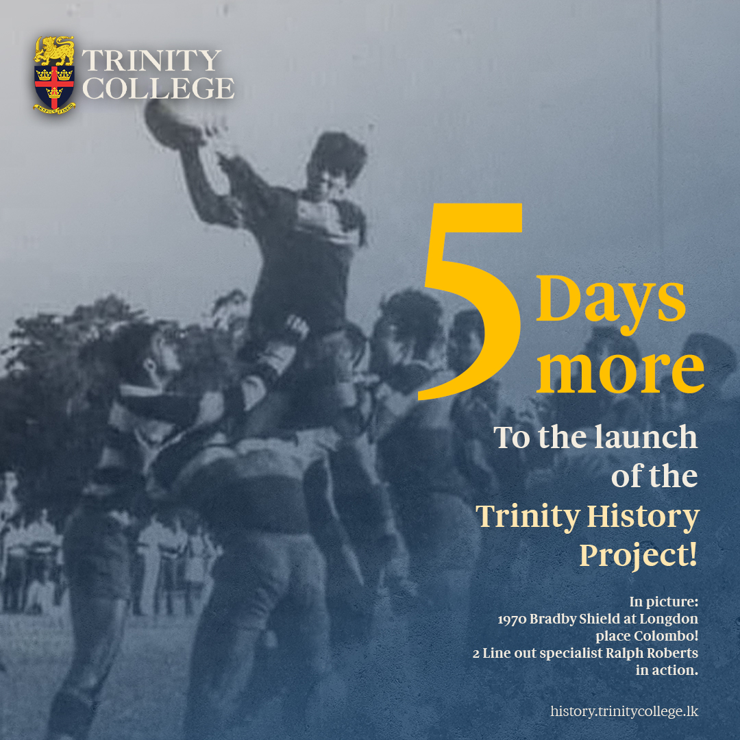 TrinityColKandy's tweet photo. #5DaysMore to the launch of the Trinity History Project!

Stay tuned for more captivating stories as we approach the 'Trinity History Project' launch on February 12, 2024!

#trinitycollegelk #trinityhistoryproject #trinitydigitalhistory #comingsoon #history #moments #stories https://t.co/3g5fV1aAM1