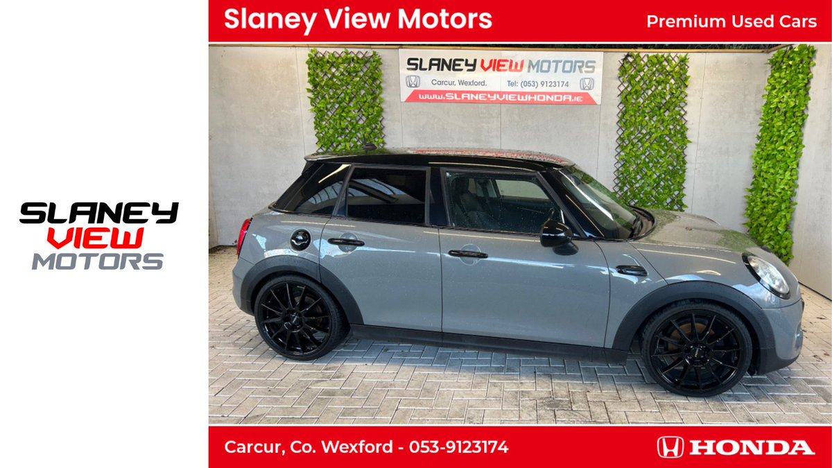 Dive into the 2016 MINI Hatch Cooper SD!
Hatchback Body
105,633 Miles
2.0L Diesel Engine
Manual
Chic Grey
5 Doors
NCT till 09/2024
Elegance meets efficiency. Ready for adventure? 
slaneyviewmotors.ie/car-details/?3…