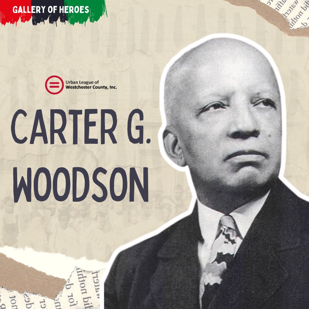 ulwestchester's tweet photo. Celebrating Carter G. Woodson, an activist and scholar, whose vision birthed Negro History Week in 1926, igniting a flame of recognition and empowerment for African American achievements.

#BlackHistoryMonth https://t.co/tvPCUbFk0Q