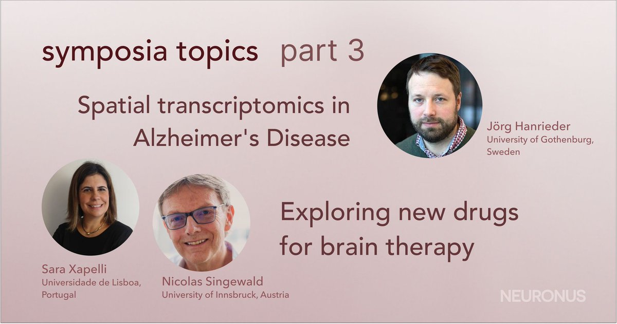 Today’s post is Symposia announcement #5! 🥳
More on our website: neuronusforum.pl/speakers/