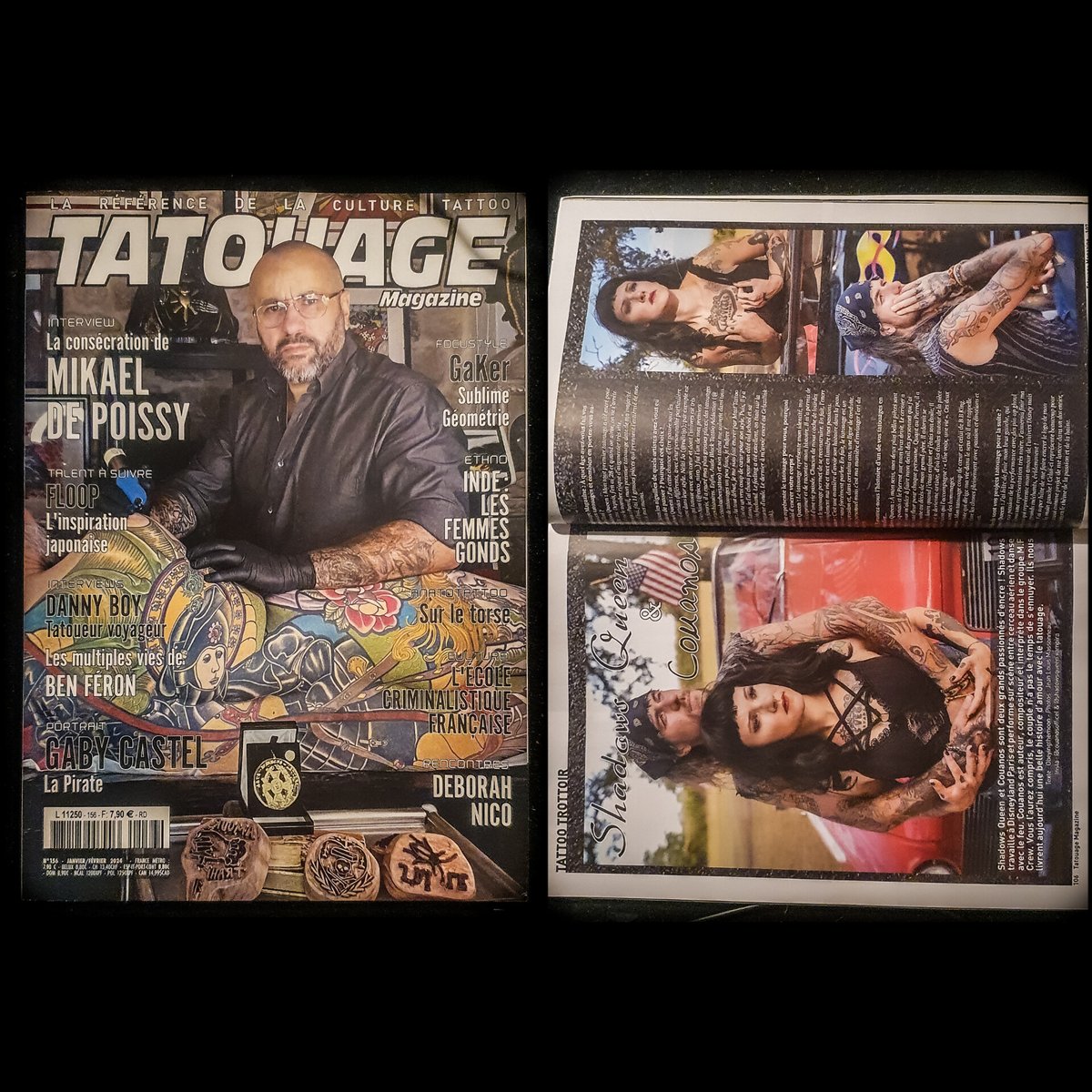 mfcrewofficial's tweet photo. Un petit tour dans le tattoo avec Couanos 🤘
#mfcrew #couanos  #tatouagemagazine https://t.co/pDOsgnpbJQ