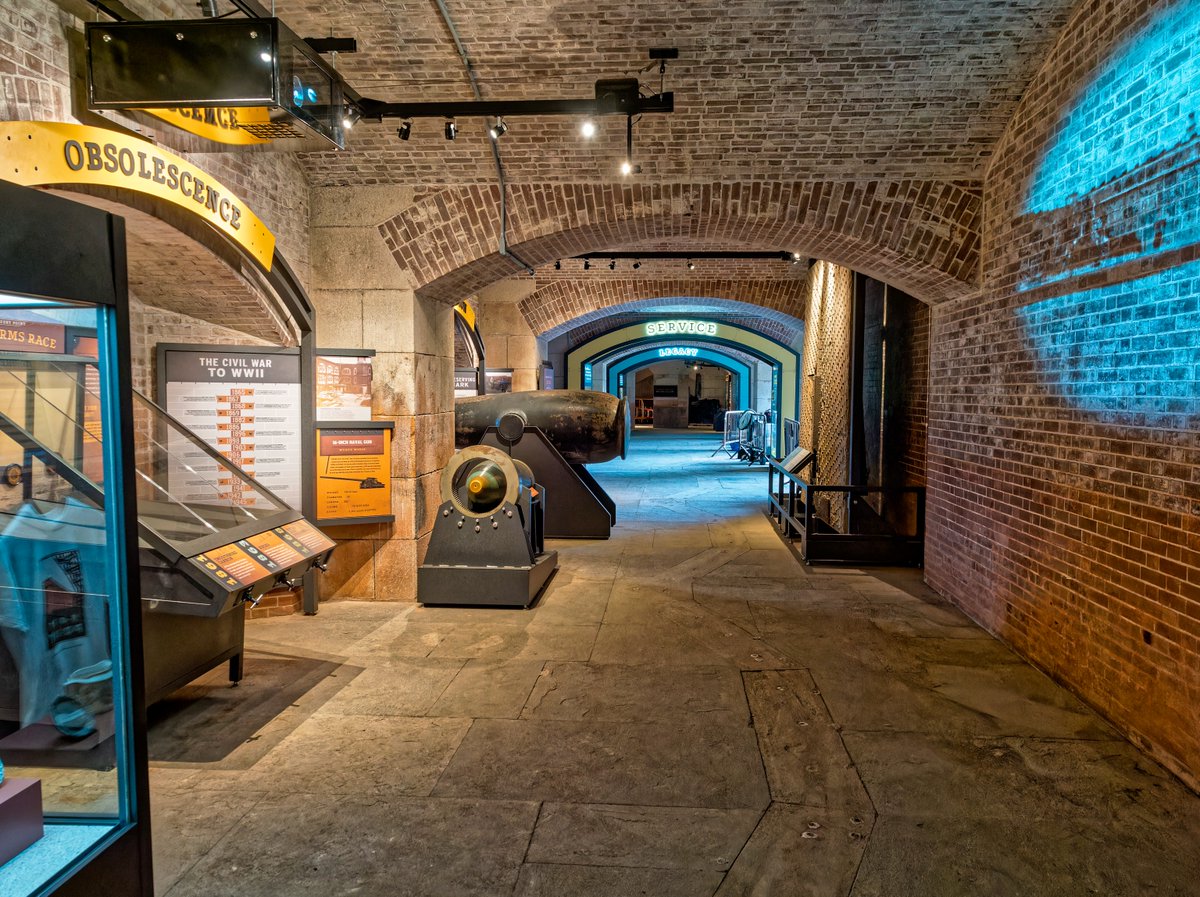 FortPointNHS's tweet photo. 🎉 Exciting news 🎉  Don't miss the grand opening of the NEW exhibit at #FortPoint this Thursday, Feb 8th at 10am! Explore history like never before and immerse yourself in the rich heritage of this iconic landmark. See you there! 🏰 #NewExhibit #HistoryUnveiled https://t.co/IJpe0CRrmI