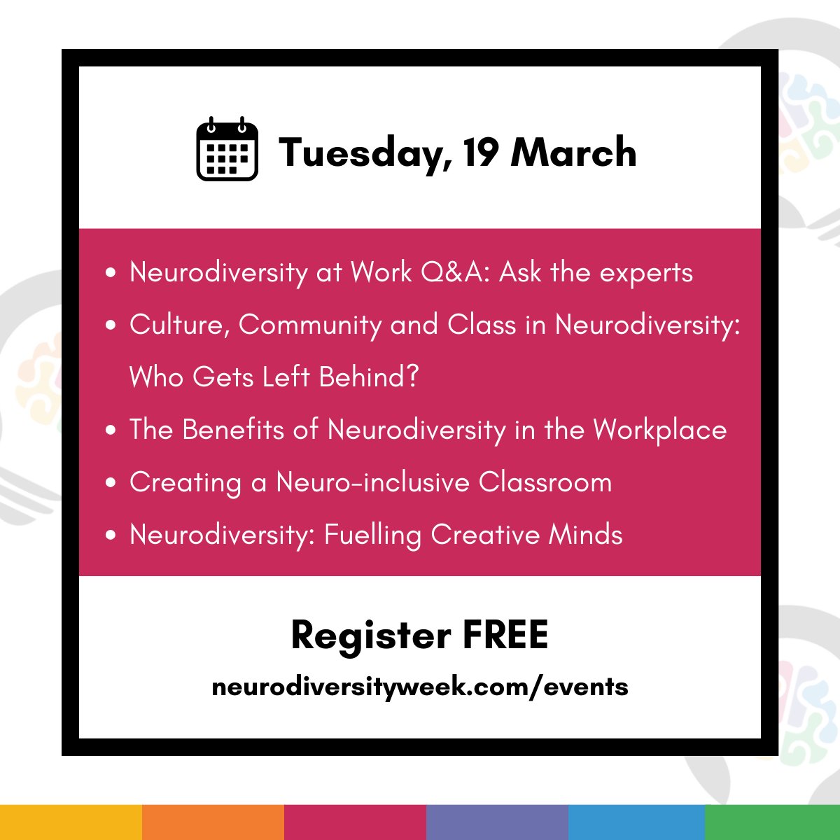 Neurodiversity Celebration Week tweet media