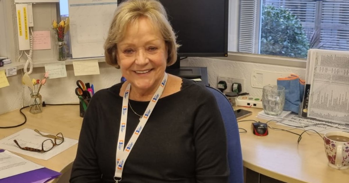 MichaelSobell's tweet photo. Jutta, one of our Reception volunteers at Michael Sobell House spoke about her experience of volunteering and working with us.  

"I feel quite privileged to be here as a volunteer. I really enjoy coming in and seeing everybody." https://t.co/GOMkqx2QG4