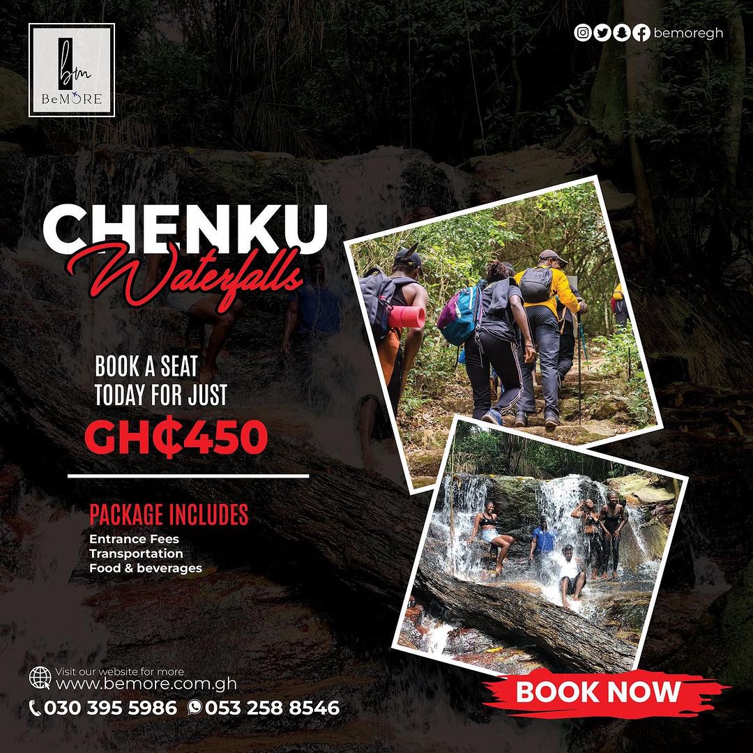 One day adventure of Hiking, Sightseeing, Cultural Engagement and Photo ops. BOOK and Come with us for only GHc450.