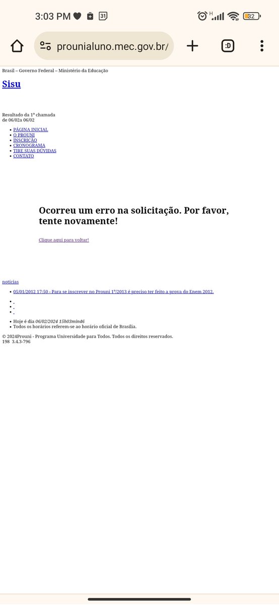 eveshxw_'s tweet image. que putaria é essa aqui ProUni porra site todo torto