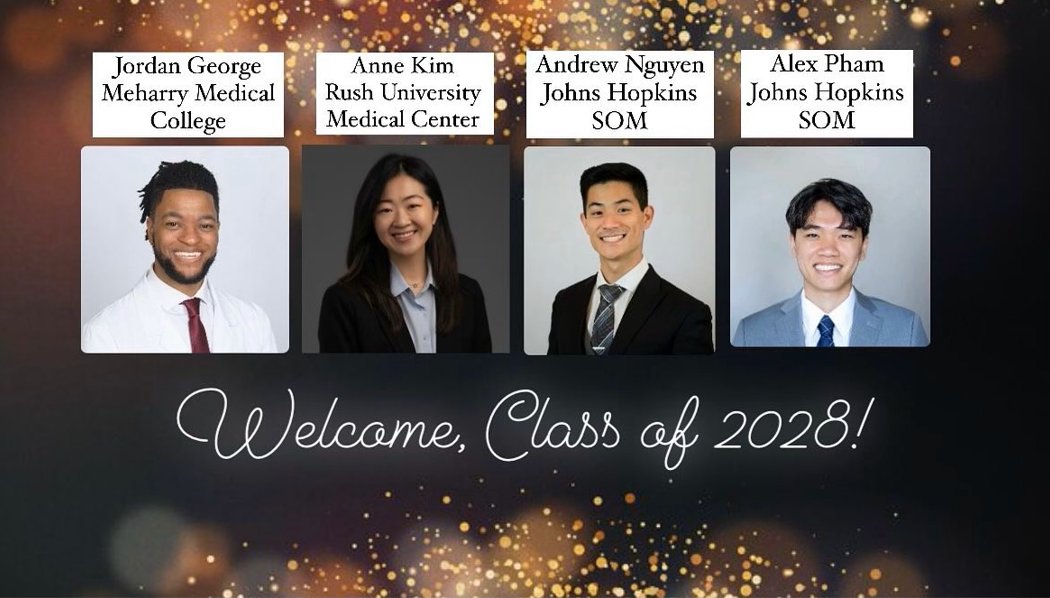 CONGRATULATIONS to the four superstars who matched into the UMDEye Ophthalmology residency class of 2028.