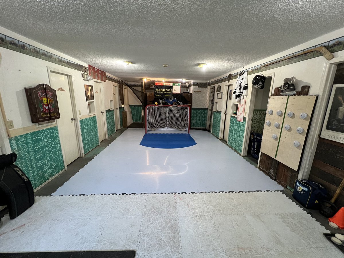 SmartRink's tweet photo. Shoutout to Doghouse Goaltender Development and the new ProFast-8 goal crease. Looking good! https://t.co/LROXTcMS3n