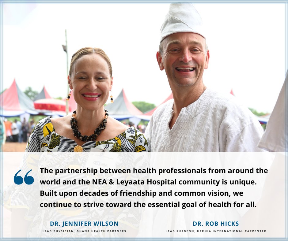 In celebration of #InternationalDevelopmentWeek, we are shining a light on the importance of partnerships. Partnerships are key to lasting impact! We are grateful for the partnership we have with our Ghana Health Partners, a group of dedicated health professional volunteers.