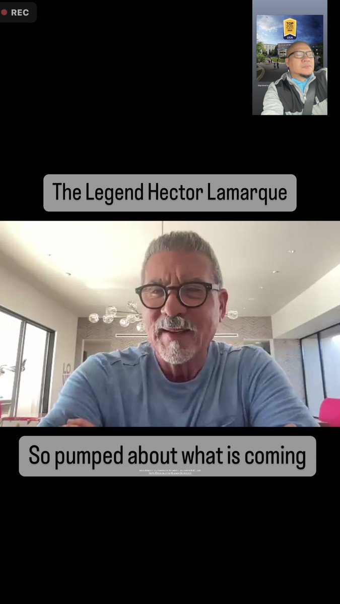 HPilanca's tweet photo. Just finished a call with the great Hector Lamarque!!  Totally speechless on the knowledge and skillset that he is ready to pour into us!! Thank you for taking time to speak with us!!@HectorLaMarque https://t.co/3NuBs14svl