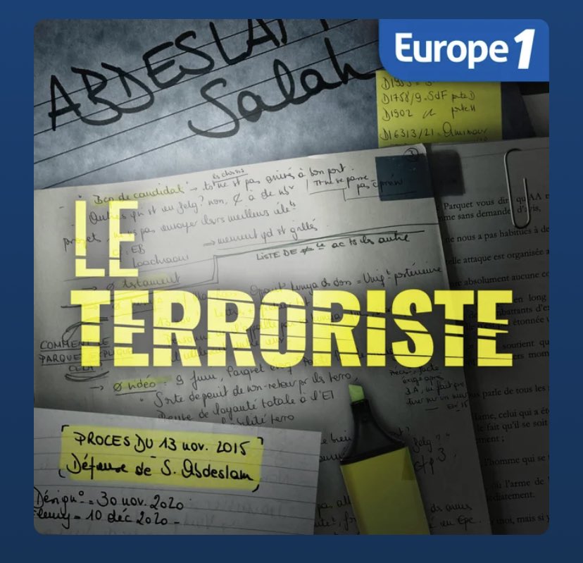 Elle a accepté de défendre Salah Abdeslam lors du procès des attentats du 13-Novembre. Pourquoi ? Comment s'y préparer ? Comment en sort-on ? <a href="/OliRonen/">Olivia Ronen</a> répond à <a href="/noemieschulz/">Noémie Schulz</a> dans "Le terroriste", un incroyable podcast dispo sur toutes les plateformes.

audmns.com/TwUjRVJ