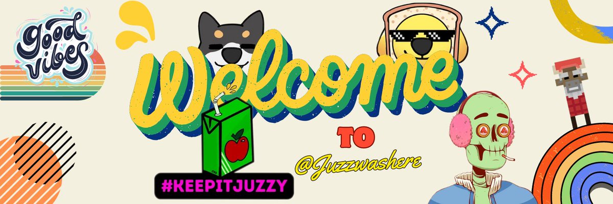 peppss77's tweet photo. Hello everyone! and @Juzzwashere of course! so Juzz make a competition #JuzzyDraws for making his twitter banner, and i made it for him, win or not i think it's not a problem and i like doing this such things, lol. hope you like it @Juzzwashere #NFTs
don't forget #keepitjuzzy https://t.co/fmZDg5FQEB
