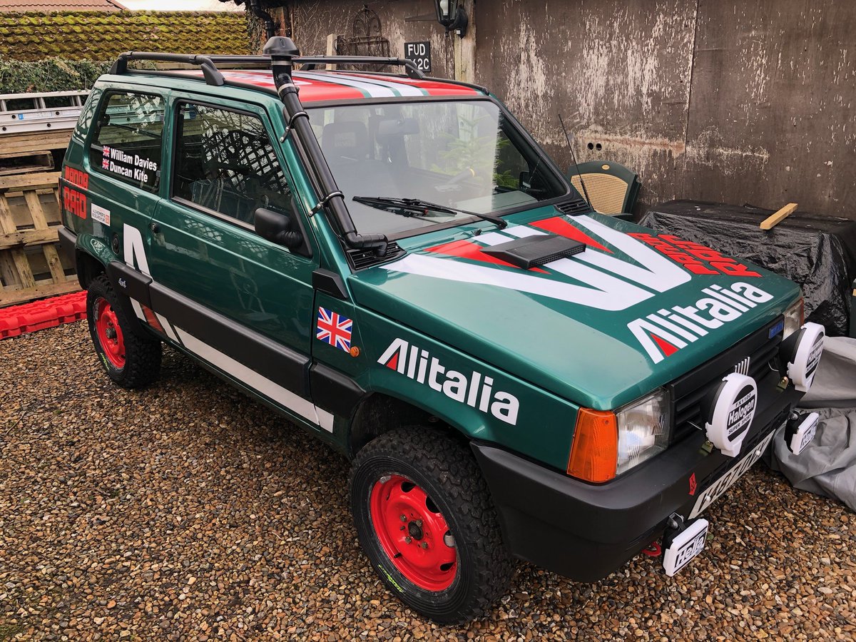 williamrdavies's tweet photo. @MrJamesMay @JeremyClarkson @RichardHammond @thegrandtour 
Great to see you have been to the Sahara.  We are racing our Panda across the Sahara raising money for Alzeimer's Research UK.

https://t.co/NQzDvT47ev

A retweet  or sponsorship would be great!
#PandaRaid
#TheGrandTour https://t.co/KenMtdpg4S