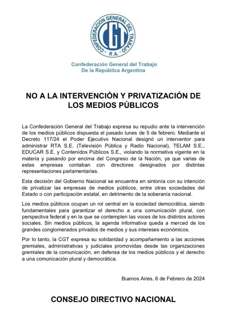 🚨 Comunicado ‼️