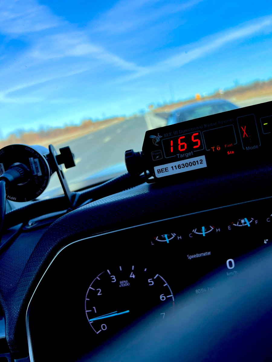 DRPSRoadSafety's tweet image. Math textbook question: you have 9 minutes to get to class in Whitby, but are stopped in North Pickering… even at speeds of 165 the entire way you wouldn’t get there… walking after losing your car would take even longer. Please slow down, it’s never worth it #projectimpact ^bb