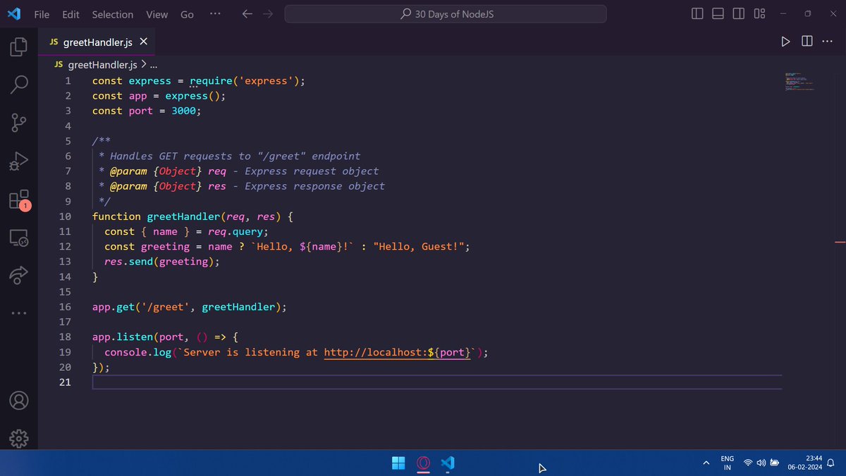 sad_floppy's tweet photo. Hey There!
I am excited to share that I have successfully completed #Day6 of the 30 Days of Node.js, hosted on the Scaler Discord platform.

Join Scaler Discord for similar challenges: https://t.co/2Ti0qO721E

#30DaysOfNodejs #ScalerDiscord #ScalerTopics
@scaler_official https://t.co/COiXQYjqqB