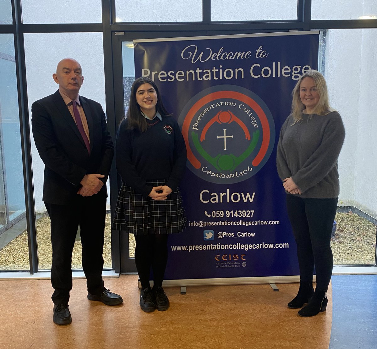 Pres_Carlow's tweet photo. 🎉We are delighted that many of our @Pres_Carlow students took part in  @AILO_2024. Congratulations to Julia from Fifth Year, who was one of the top 100 #ProblemSolvers in Ireland. We are very proud of Julia and wish her all the best in the #AILO Final. @AdaptCentre @CeistTrust https://t.co/N3uZPJwsIN