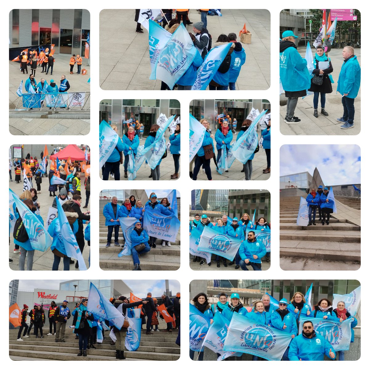 UnsaManpower's tweet photo. Avec Vous et pour Vous 👍🙂👍 devant le siège social de Manpower pour la défense de nos salaires, de notre pouvoir d'achat 👛💰 Tous ensemble, unis pour de mêmes revendications ❗❗
#UNSA #unsamapower #salaires #NAO https://t.co/BfcIRcFzt7