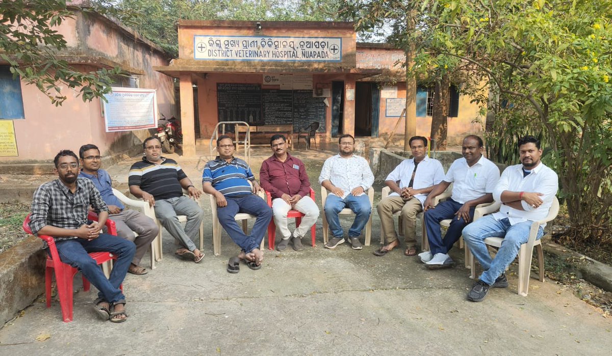 Day-20
Mass Leave Protest of Veterinarians of Nuapada District #VetsOnProtest <a href="/CMO_Odisha/">CMO Odisha</a> <a href="/Naveen_Odisha/">Naveen Patnaik</a> <a href="/MoSarkar5T/">MoSarkar 5T</a> <a href="/DM_Nuapada/">Collector & DM, Nuapada</a> @farddept <a href="/dahvsodisha/">Directorate of AH&VS Odisha</a>
