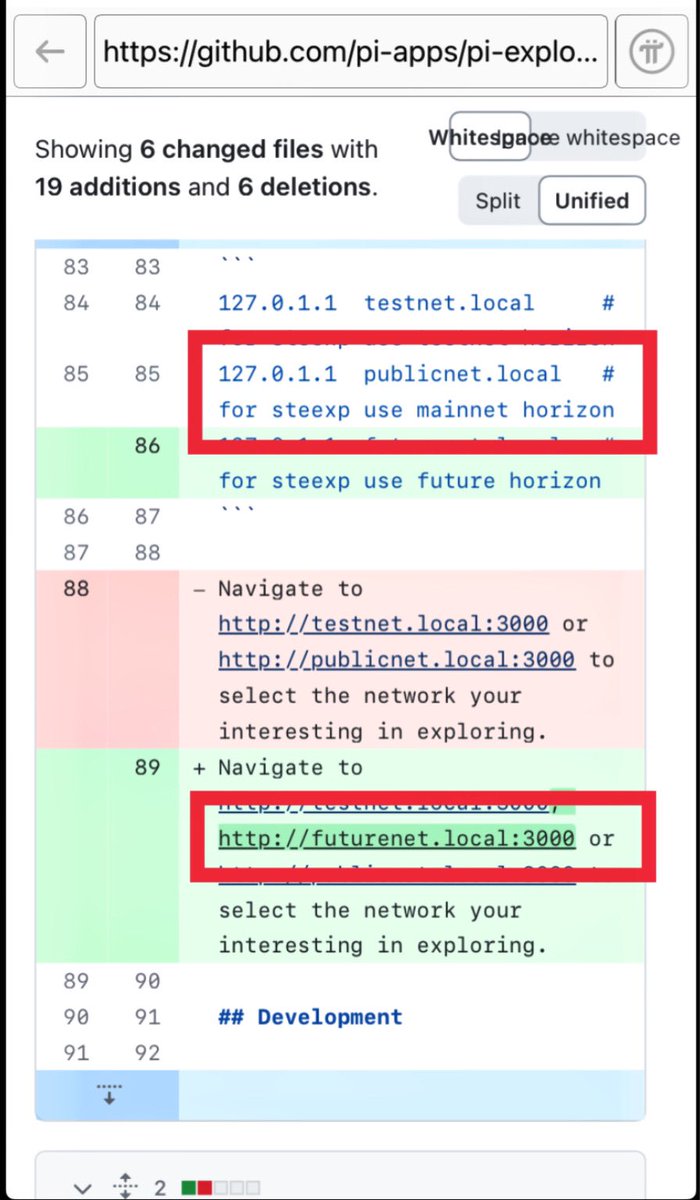 🔊 HOT 🔥🔥🔥: Pi Open Mainnet is approaching! Keep up with the latest updates: Nicolas and the Pi Core Team have replaced the code from the testnet with new code 'futurenet.local:3000' in the Pi Blockchain listing. This allows even old web2 apps to explore the 'future horizon,'…