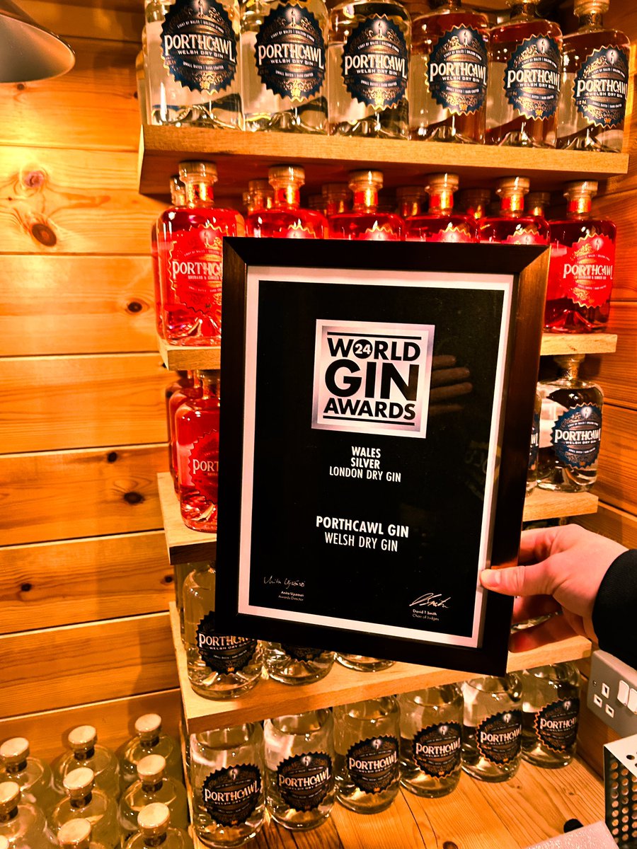 Our World Gin Awards 24 Certificate has arrived, we can now proudly display it in our distillery! 🏆 

#AwardWinning #Silver #LondonDryGin #PorthcawlGin #Zest #Lemon #Seaweed #Gorse #HandPicked #Coastline #Botanicals #Premium #Dry #Welsh #Gin #HandCrafted #SmallBatch