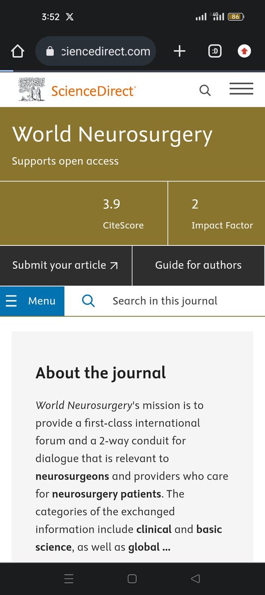 Excited to announce acceptance of our recent in @WorldNeurosurg! Delving into Pakistan's neurosurgical landscape, advocating for diversity, inclusion, and innovation. Let's bridge healthcare gaps and inspire future neurosurgeons! #Neurosurgery #Diversity #Innovation #GlobalNeuro