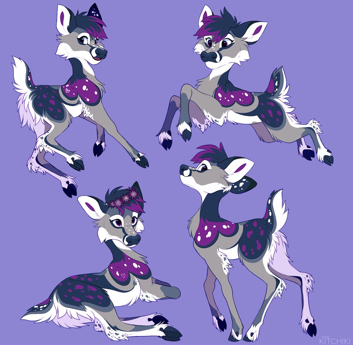 Kitchiki's tweet photo. A Pose page for part of @/Fionka_Fursuits work! https://t.co/ZJSLfdaTzQ