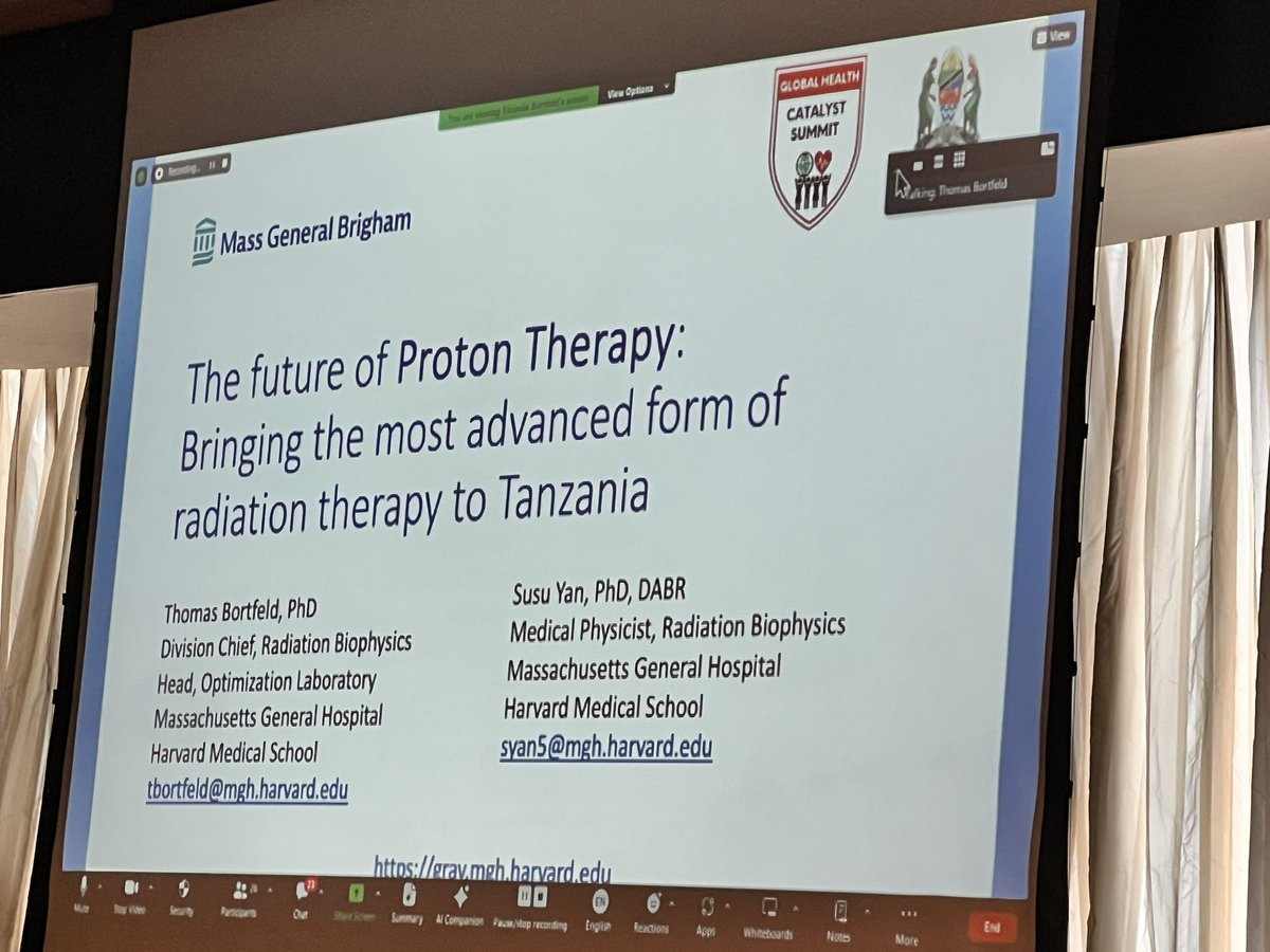 Exiting times # Proton therapy # Tanzania