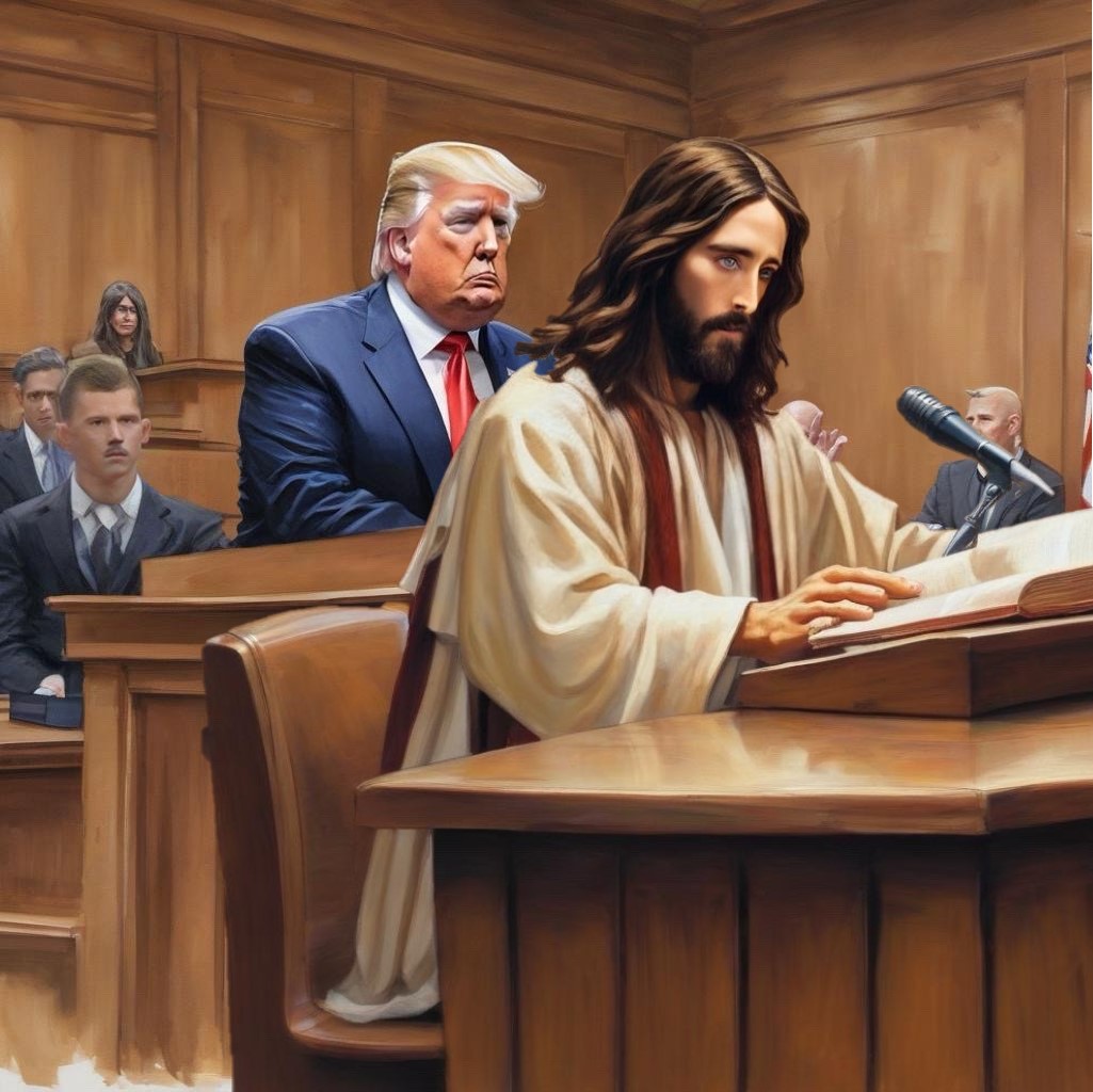 It don't matter if the courts say President Trump has no immunity, because citizen Jesus Christ also knows what it's like to be rejected by the high courts, and his expert testimony will result in a quick appeal, since no jury would want to be known as the Pontius Pilate of their