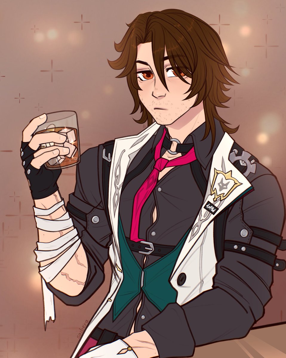 _saibera's tweet image. fancy a drink? ✨
#honkaistarrail #Penacony #Gallagher