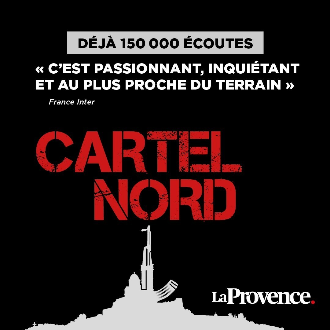 Notre podcast Cartel Nord totalise déjà 150 000 écoutes ! 👏

Cette série de podcasts documentaire décrypte la réalité et les conséquences du trafic de drogue qui gangrène Marseille depuis des années.

La première saison est disponible sur les différentes plateformes d'écoute 🎙️