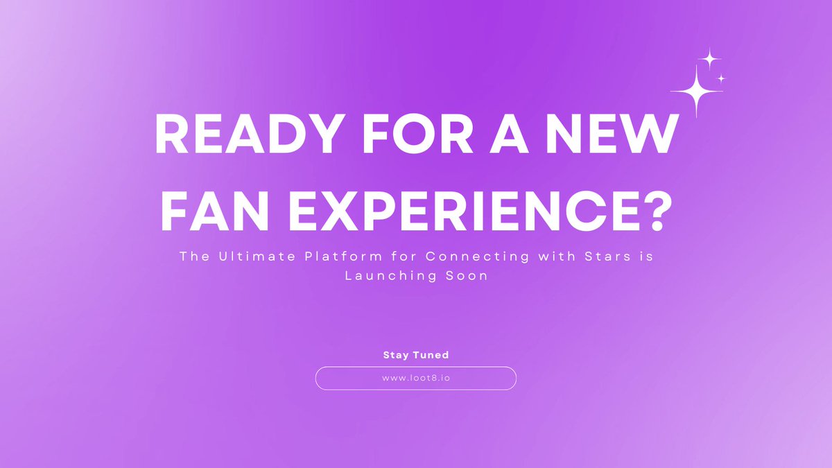 LOOT8: The Ultimate Fan Experience Ecosystem tweet media