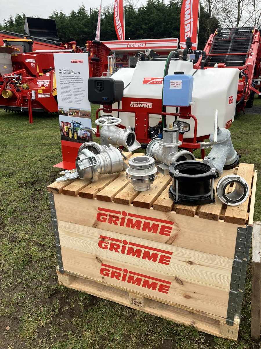 Tom Mordue (@mordue16) on Twitter photo All set up for the first show of the year, please come and see us for a cuppa soup, we have all things irrigation and planting including our custom Liquid Fert Tank. See you all tomorrow. <a href="/GrimmeUK/">GRIMME UK Ltd</a> All set up for the first show of the year, please come and see us for a cuppa soup, we have all things irrigation and planting including our custom Liquid Fert Tank. See you all tomorrow. <a href="/GrimmeUK/">GRIMME UK Ltd</a>