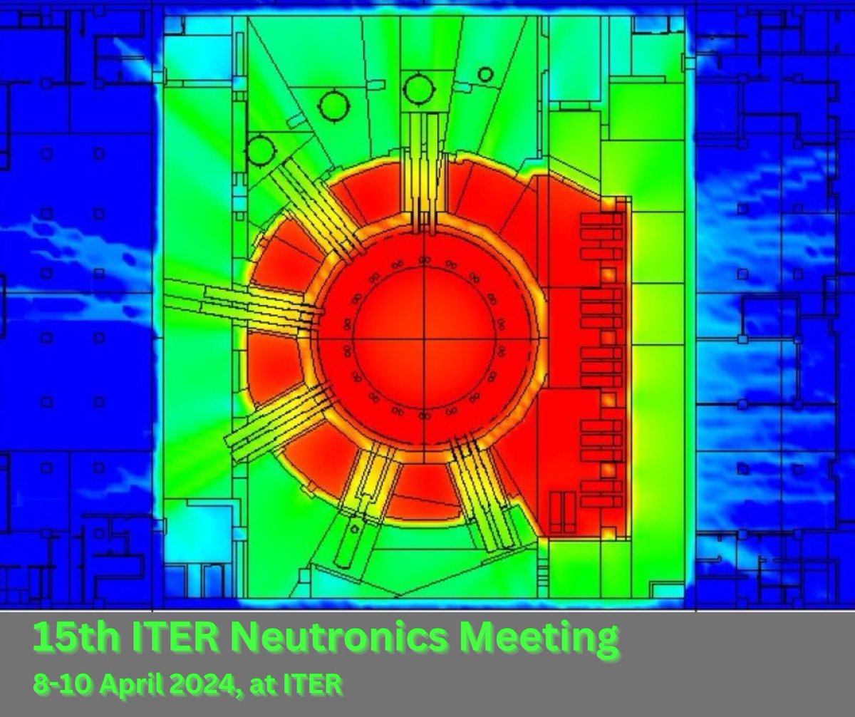 iterorg's tweet photo. It's all about #neutronics at the upcoming thematic meeting in April at #ITER.

The fusion neutronics community will have the chance to discuss recent advancements. Young researchers and fusion start-ups are particularly encouraged to join.

More here: https://t.co/jjHL7672dV https://t.co/77Ew84votK