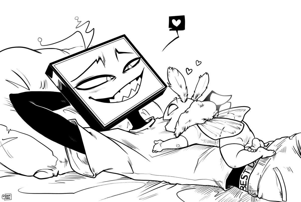 SinScrivener's tweet photo. Vox: How did I make such a beautiful little creature!?

Another phenomenal piece by @quiem_rhole 

#HazbinHotelValentino #HazbinHotelVox #staticmoth #voxval #HazbinHotel https://t.co/8IZNbaISf4