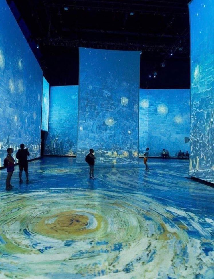 lena_epip's tweet image. L'exposition Van Gogh à vraiment l'air incroyable