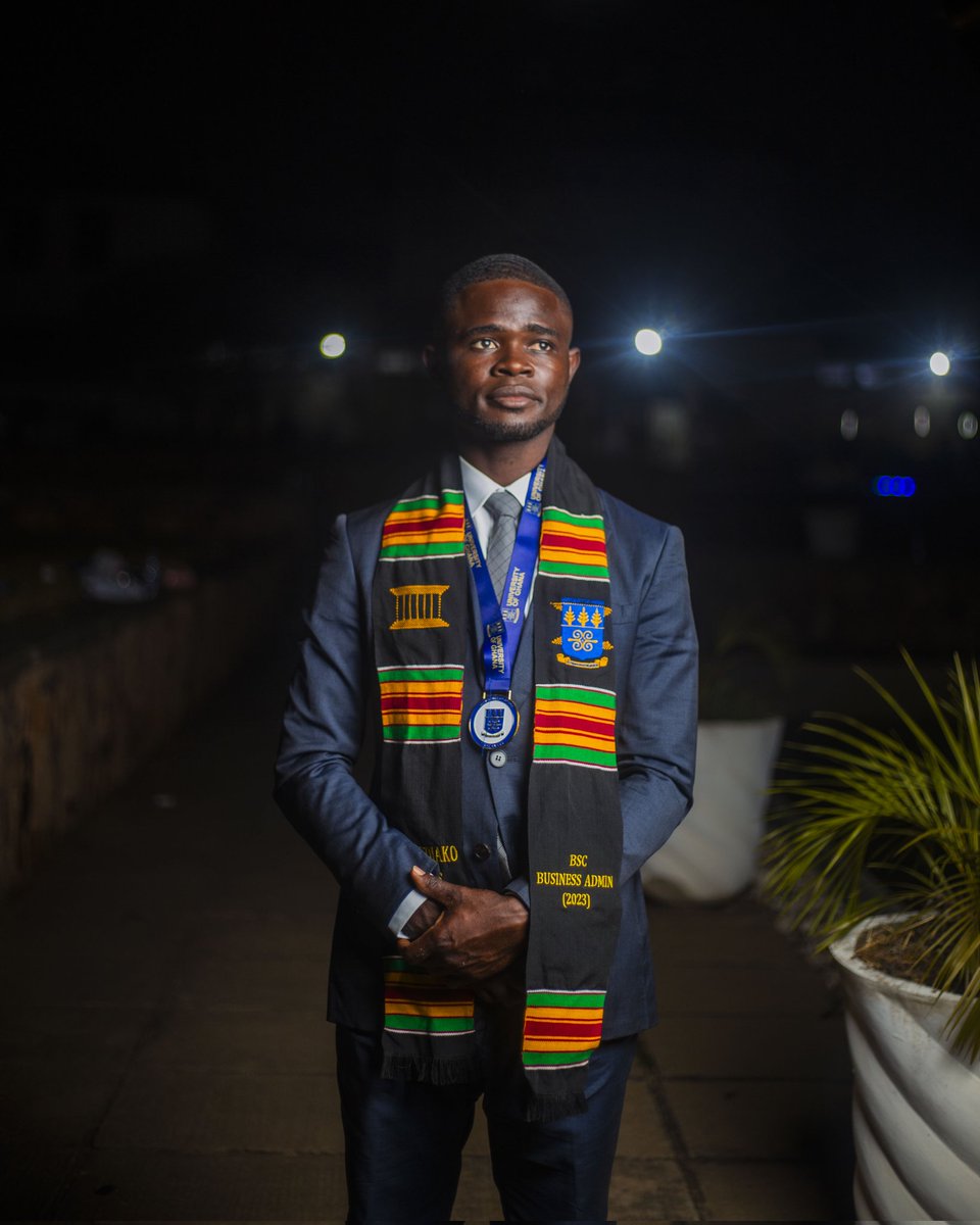 Thrilled to announce that I've graduated with First Class Honors in Accounting from the University of Ghana Business School! 🌟 It's been an incredible journey of hard work, dedication, and growth. #FirstClassHonors #Accounting #UGBSGraduate 📚🎉