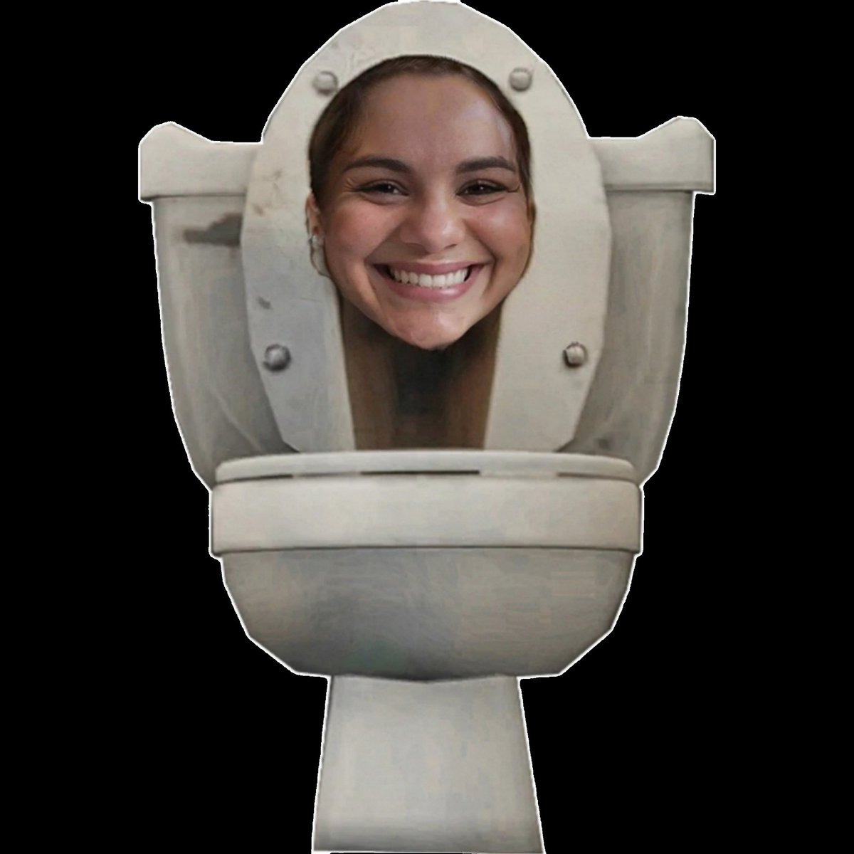 SkibidiPredator's tweet photo. here's what she would look like if she was a skibidi toilet https://t.co/3y3SVyuz0l