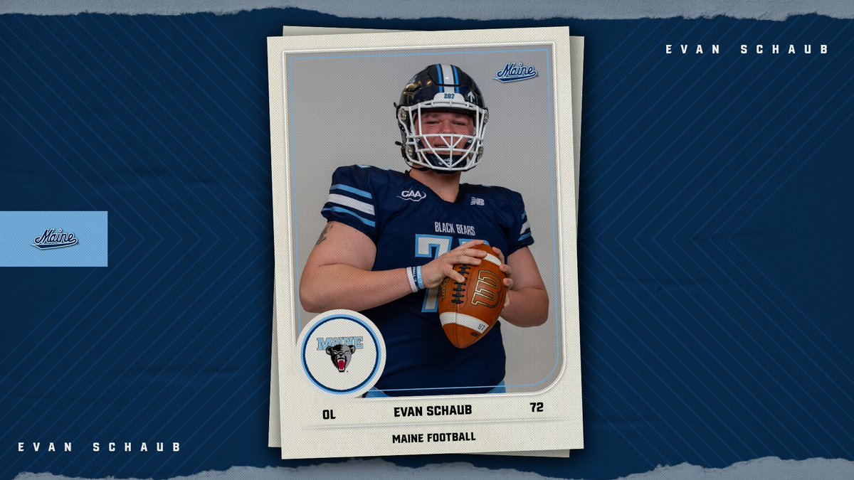 WelcoⓂ️e to the Brotherhood!

Evan Schaub
6'2" | 300 lbs | OL
Lansdale, Pa. / IMG Academy

#BlackBearNation