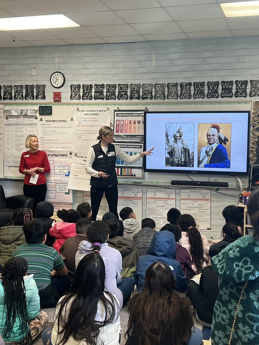 SterlingTigers (@sterlingelemen1) on Twitter photo Daughters of the Revolution came and presented to our 4th graders! They shared local stories from battles in Charlotte during the American Revolution! Love the connection to their Module 3! <a href="/CharMeckSchools/">Charlotte-Mecklenburg Schools</a> <a href="/ELeducation/">EL Education</a> #buildingbackgroundknowledge #AmericanRevolution Daughters of the Revolution came and presented to our 4th graders! They shared local stories from battles in Charlotte during the American Revolution! Love the connection to their Module 3! <a href="/CharMeckSchools/">Charlotte-Mecklenburg Schools</a> <a href="/ELeducation/">EL Education</a> #buildingbackgroundknowledge #AmericanRevolution