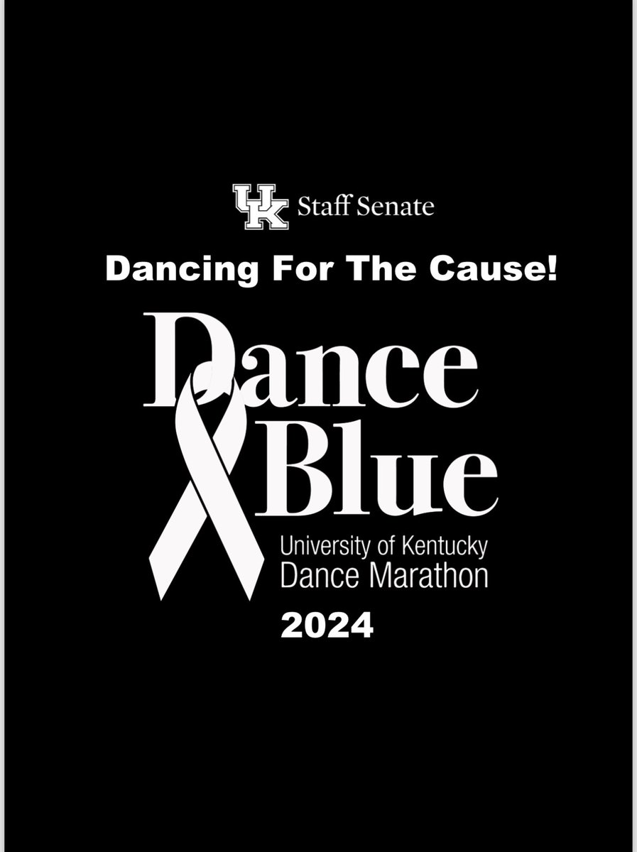 The 2024 UK Staff Senate DanceBlue Mini Marathon will be on Monday, Feb. 19 from 11am-1pm in 127 Wethington Building.

Come show off your moves! The first 50 participants get a free tshirt.

Learn more/register here: danceblue.networkforgood.com/projects/55353…
