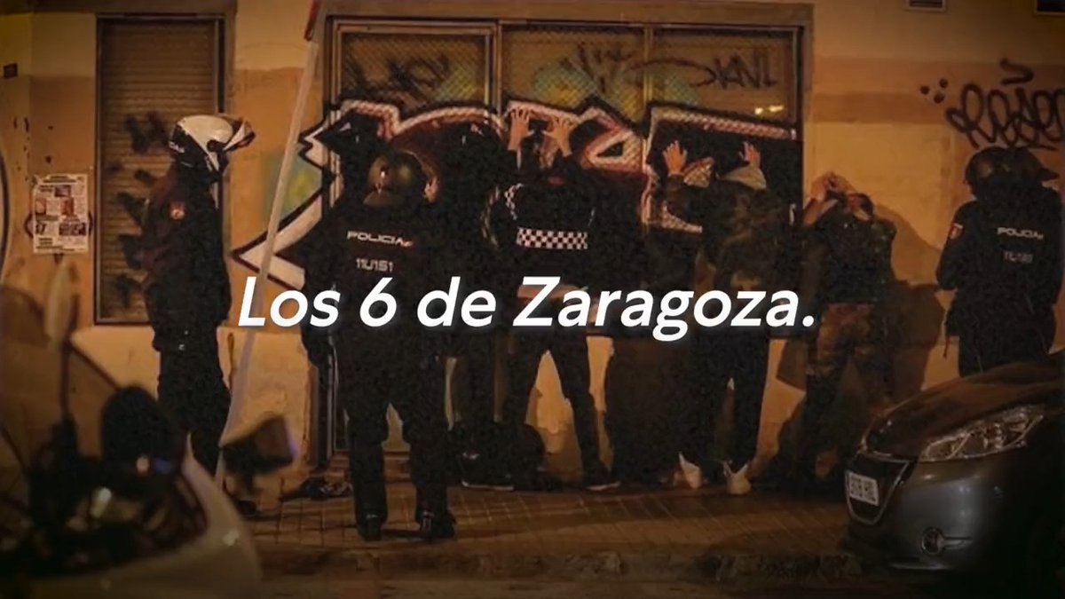 Todo mi apoyo a #los6deZaragoza y a sus familias, el gobierno debe indultarles.