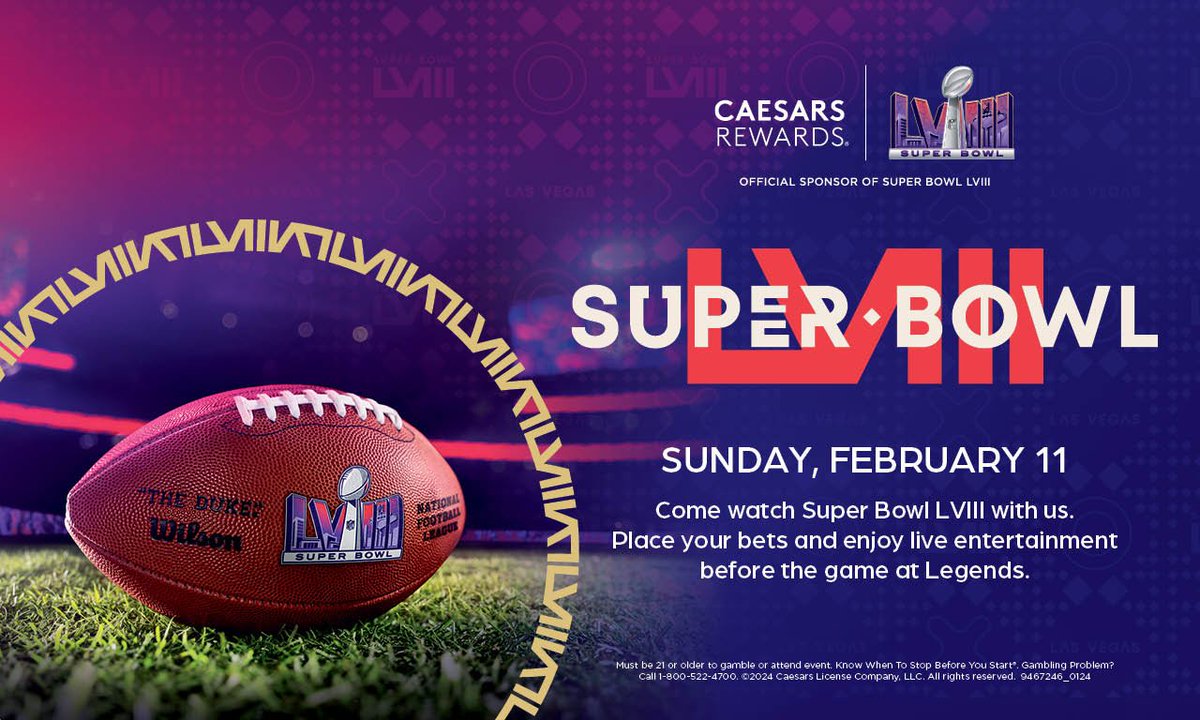 Horseshoetunica's tweet photo. There's no better place to watch the game! #LegendsBar
Know When to Stop Before You Start® Gambling Problem? Call 1-800-522-4700. https://t.co/77EQPLpU2g