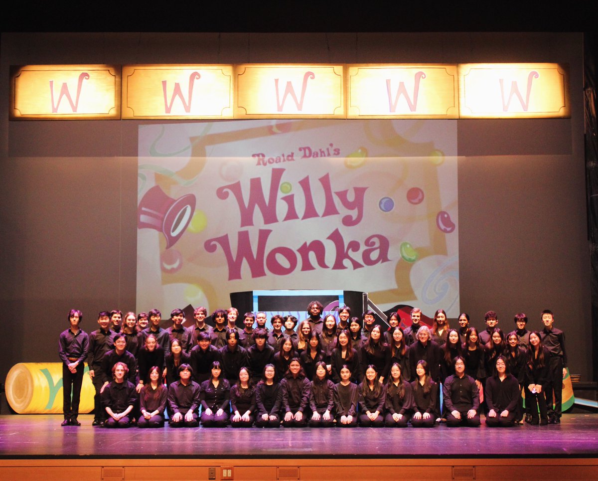 Willy Wonka Pit Orchestra! Thank you Allen HS Theatre and Allen HS Choir for a great run of shows!