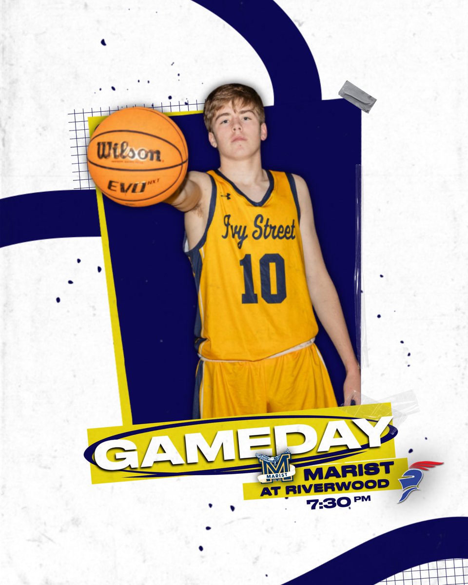 🚨GAMEDAY🚨 🏀 Marist Basketball 🕔6:00 & 7:30 📍Riverwood Finally both basketball teams travel to Riverwood in region matchups! Make sure to get out there and support all these athletes! Good Luck War Eagles! #GWE🦅